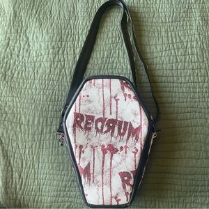 Redrum Coffin Bag Purse/Crossbody Bag